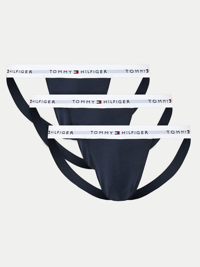 Tommy Hilfiger Tommy Hilfiger 3er-Set Jockstraps UM0UM03377 Dunkelblau
