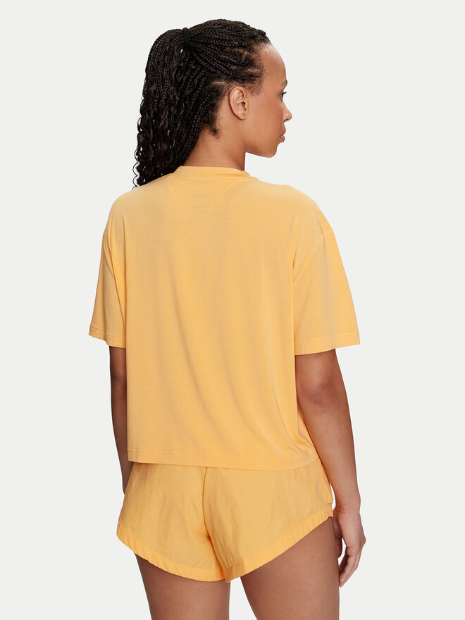 adidas adidas Marškinėliai City Escape IS0664 Geltona Loose Fit