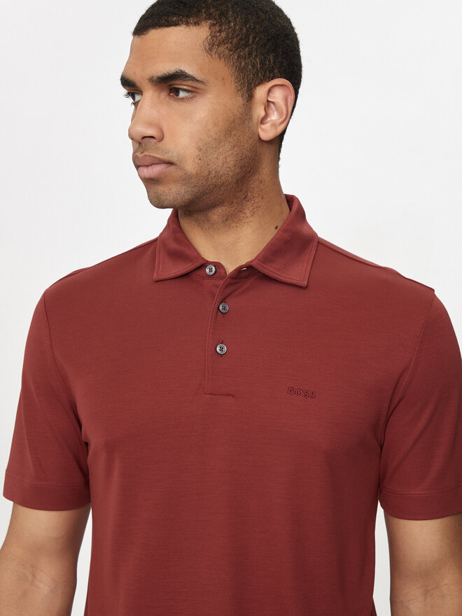 BOSS BOSS Polo Press 55 50508830 Rojo Regular Fit