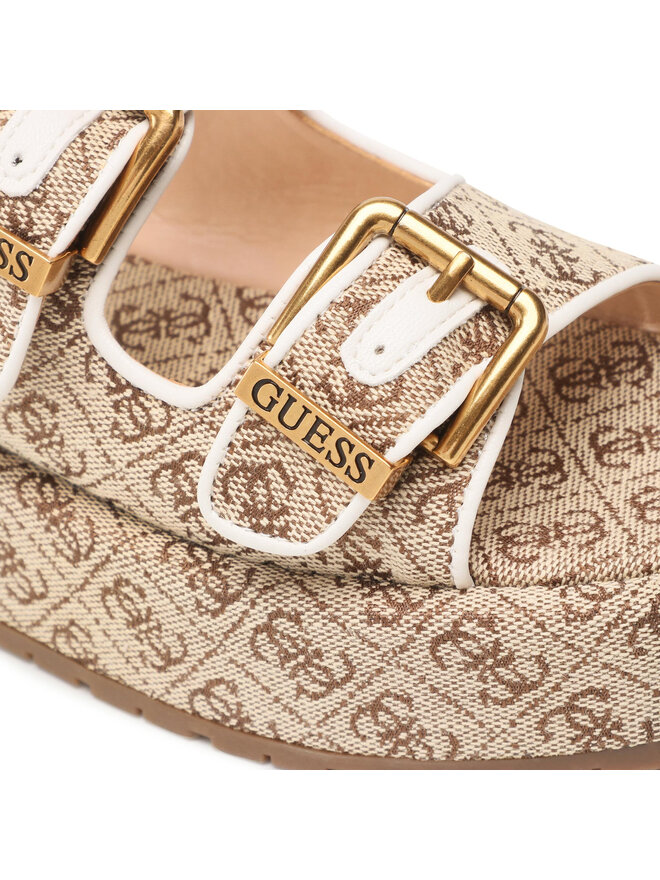 Guess Шльопанці Guess Ramon2 FL6R2N FAL03 Коричневий