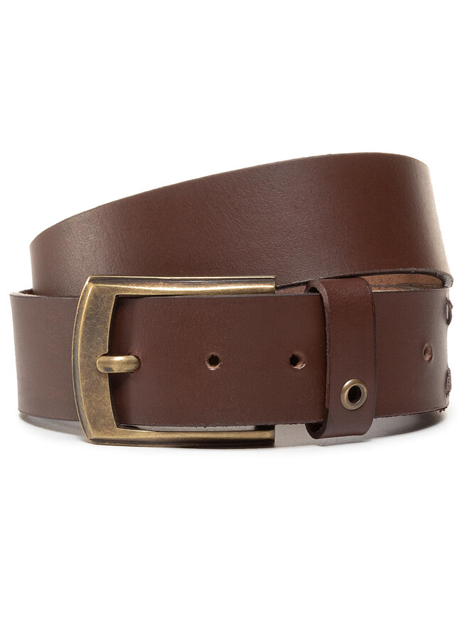 Pepe Jeans Pasek Męski Pepe Jeans Paolo Belt PM020971 Brązowy