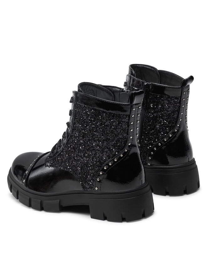 Pepe Jeans Bakancs Pepe Jeans Lilli Studs G PGS50202 Fekete