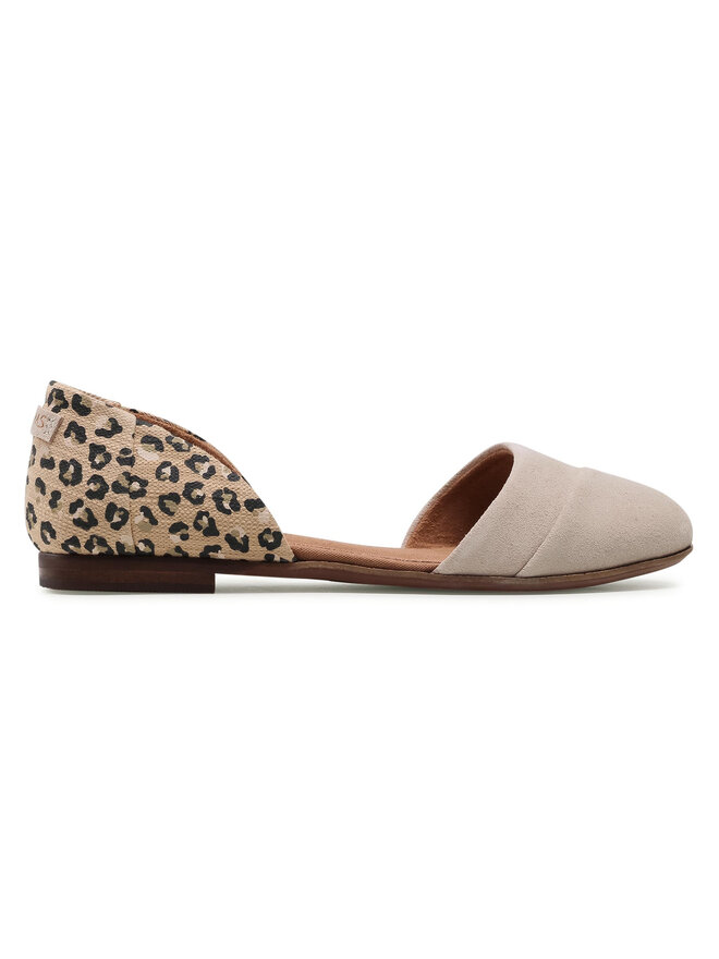 Toms Halbschuhe Toms Jutti D'Orsay 10016385 Beige