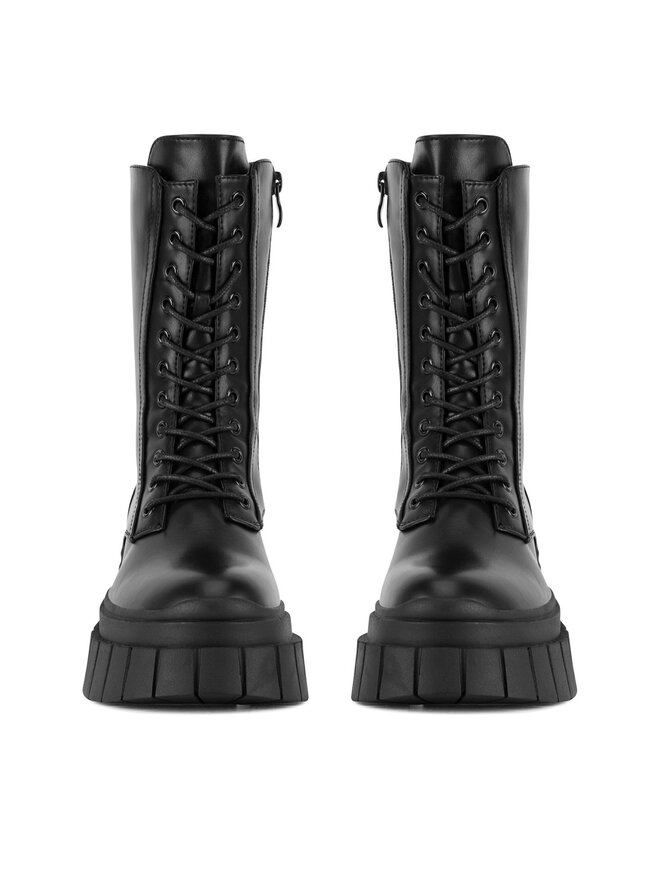 DeeZee Schnürstiefeletten DeeZee HY305-21 Schwarz