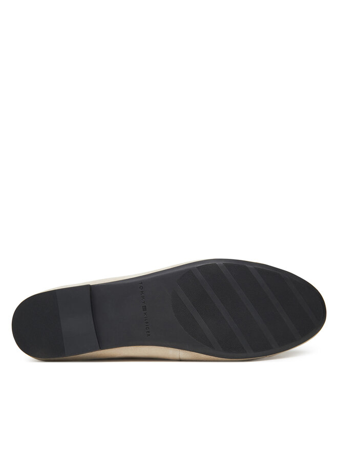 Tommy Hilfiger Bailarinas Tommy Hilfiger Toe Cap Suede Ballerina FW0FW08909 Beis