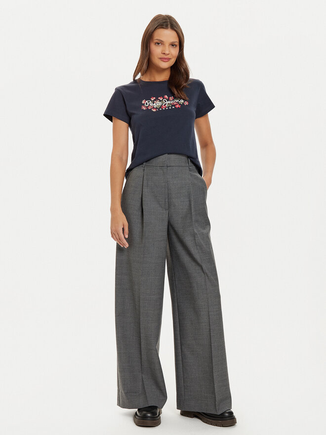 Pepe Jeans Pepe Jeans Camiseta Ginny PL505945 Azul marino Regular Fit