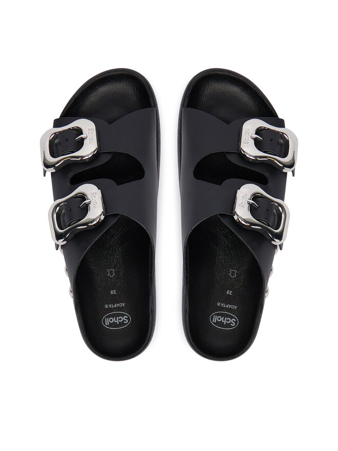 Scholl Шльопанці Scholl Flora 2 F00700 Чорний