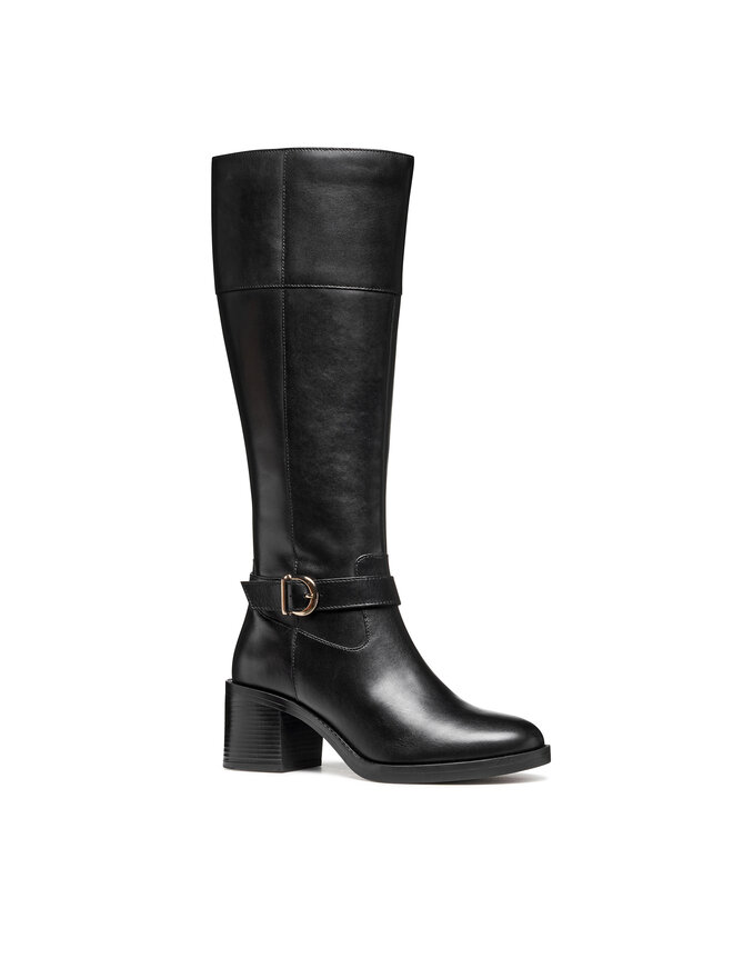 Geox Stiefel Geox D Serilda 60 D56XXB 00043 C9999 Schwarz