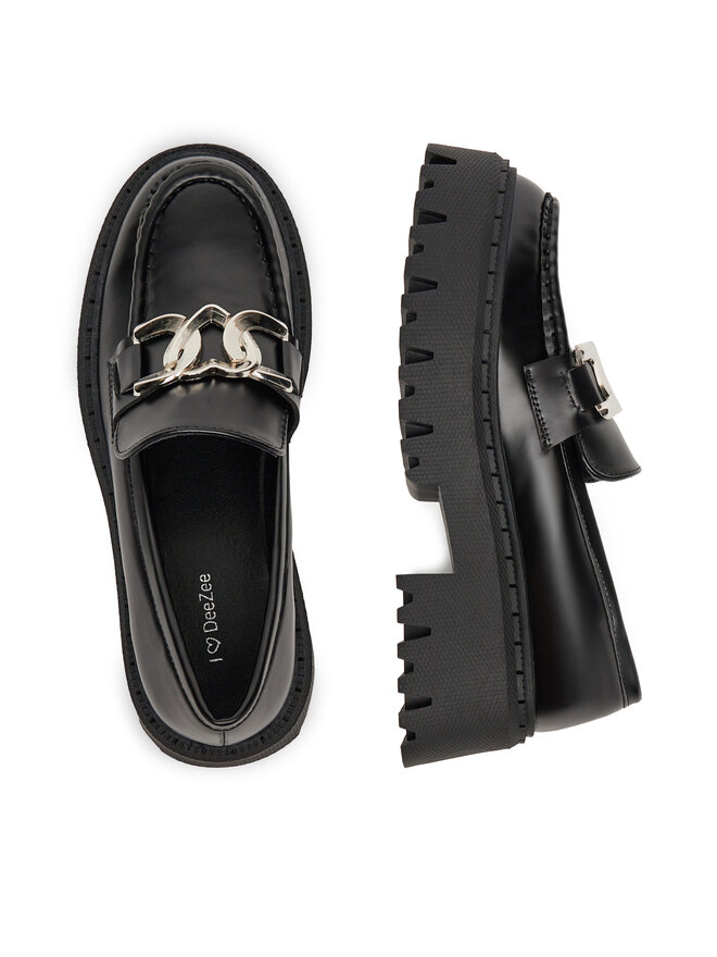 DeeZee Loafers DeeZee 25365-7 Μαύρο