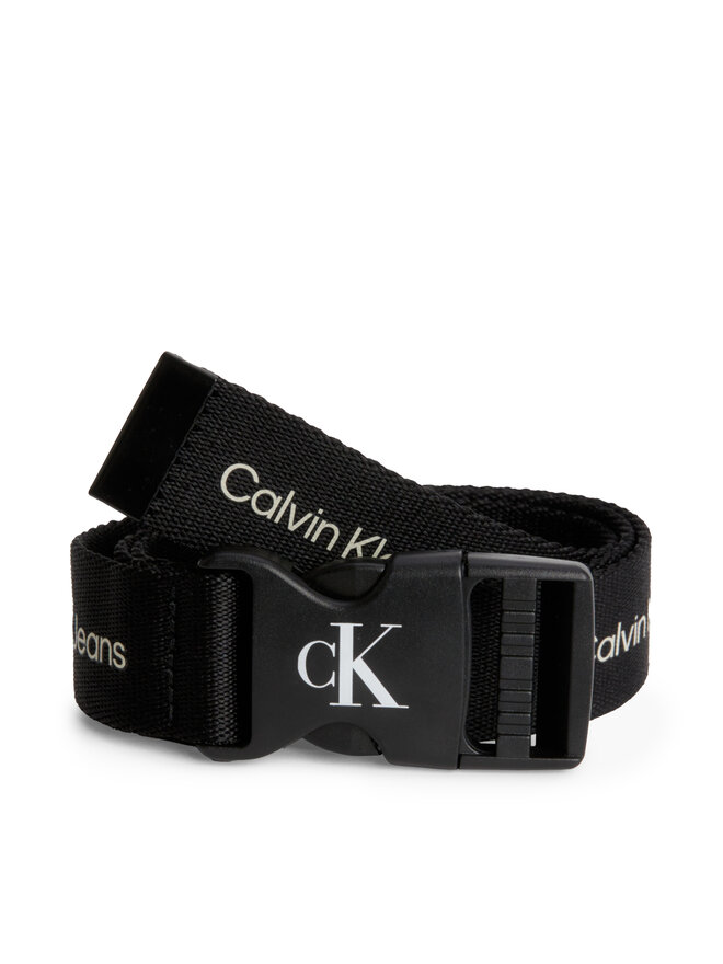Ceinture enfant Calvin Klein Jeans Click Buckle Belt IU0IU00444 Noir chaussures