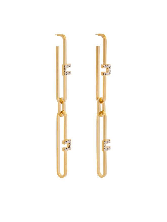Elisabetta Franchi Cercei Elisabetta Franchi OR-12M-52E2-V260 Auriu