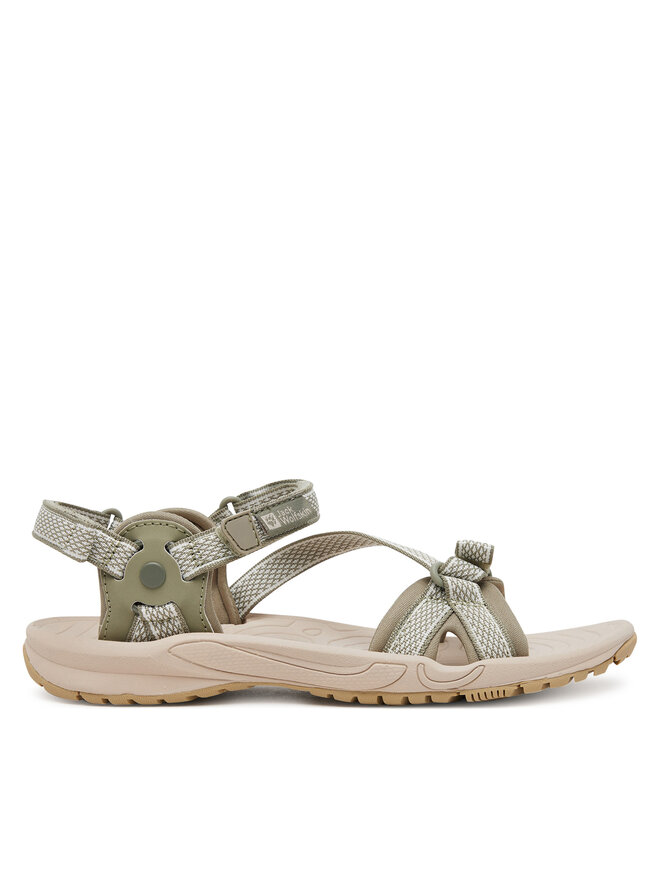 Jack Wolfskin Sandały Jack Wolfskin Lakewood Ride Sandal M 4019041 Beżowy