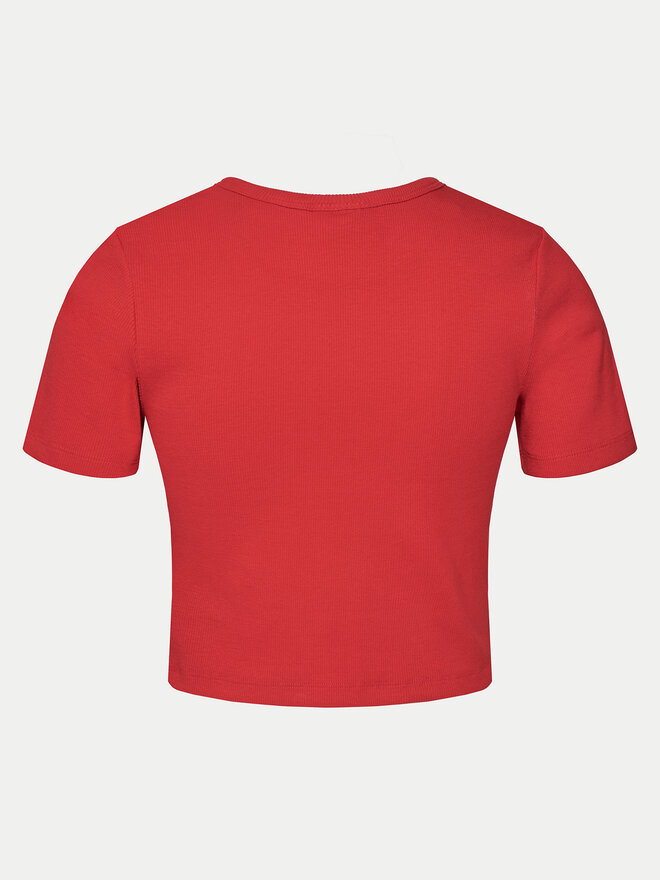 JJXX JJXX T-Shirt Florie 12217164 Rot Slim Fit