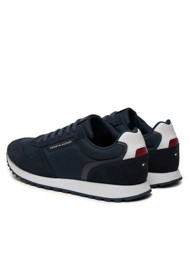 Tommy Hilfiger Sneakersy Tommy Hilfiger New Runner Eva Trainers FM0FM05454 Granatowy