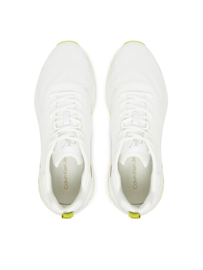 Calvin Klein Jeans Αθλητικά Calvin Klein Jeans Hike Runner Tech Knit YM0YM01284 Λευκό