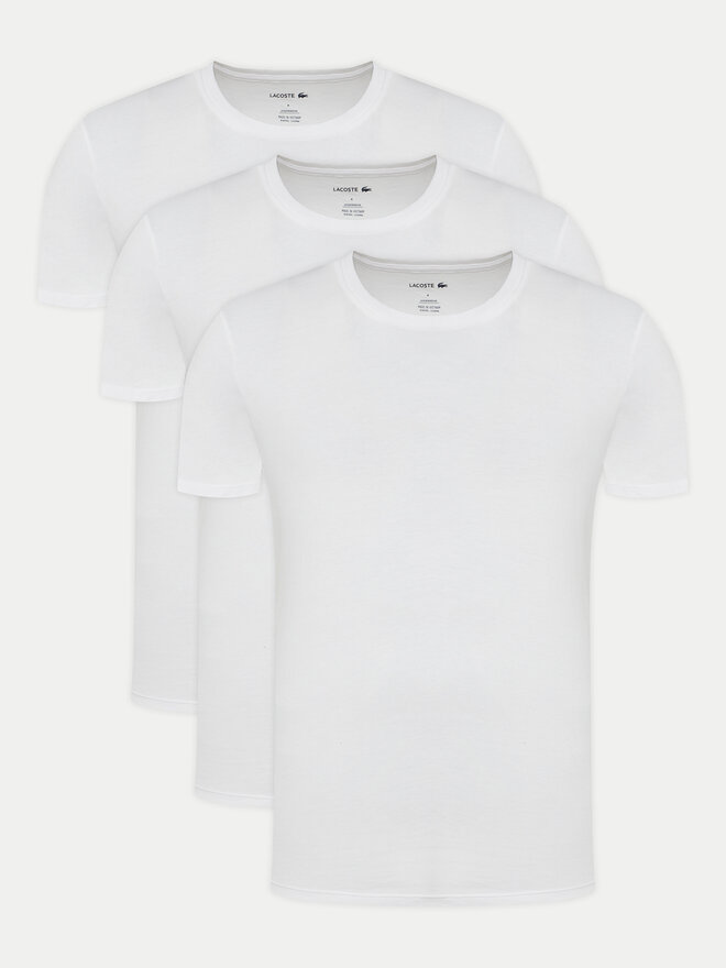 Lacoste Lacoste 3 db póló TH9007 Fehér Slim Fit