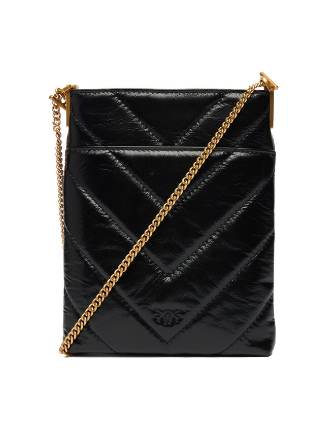 PINKO Τσάντα PINKO Flat Satchel AI 25-26 PCPL 105352 A2W2 Μαύρο