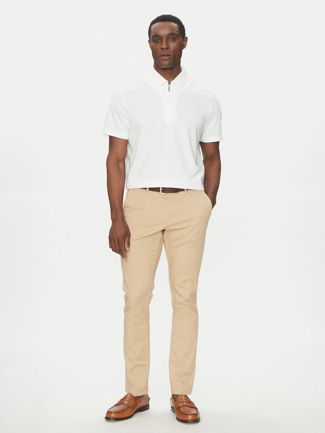 Michael Kors Michael Kors Polo CS552HOHFK Λευκό Regular Fit