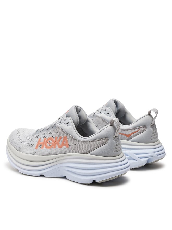 Hoka Scarpe running Hoka Bondi 8 1127952 Grigio