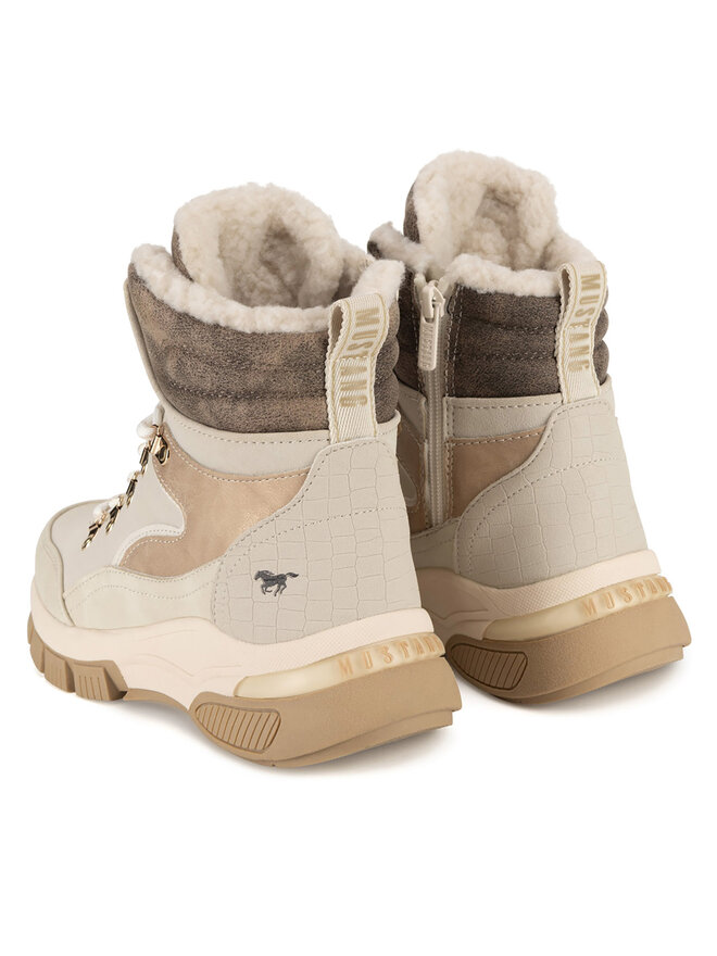 Mustang Schnürschuhe Mustang 1481-605 Beige