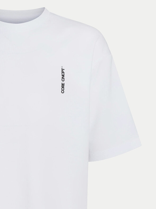 Jack&Jones Junior Jack&Jones Junior Marškinėliai Concept Text 12263245 Balta Relaxed Fit