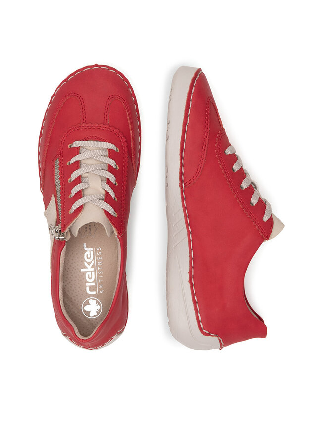 Rieker Halbschuhe Rieker 52521-33 Rot
