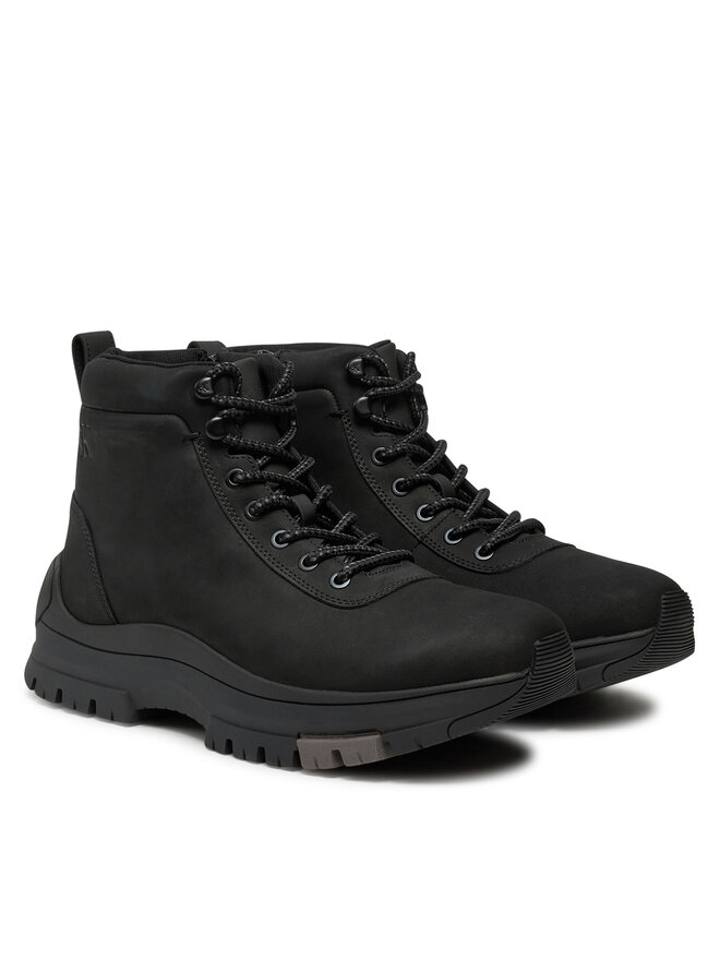 Calvin Klein Jeans Bakancs Calvin Klein Jeans Hybrid Wp Boot Laceup Rebellious YM0YM01077 Fekete