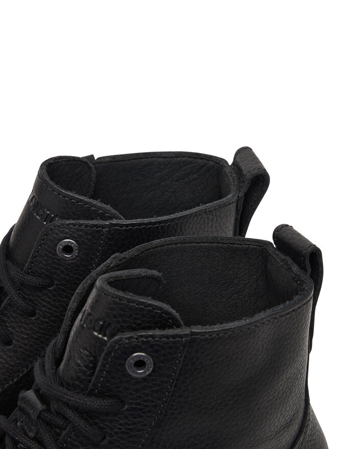 Birkenstock Schnürstiefeletten Birkenstock Highwood Lace Mid 1030756 Schwarz