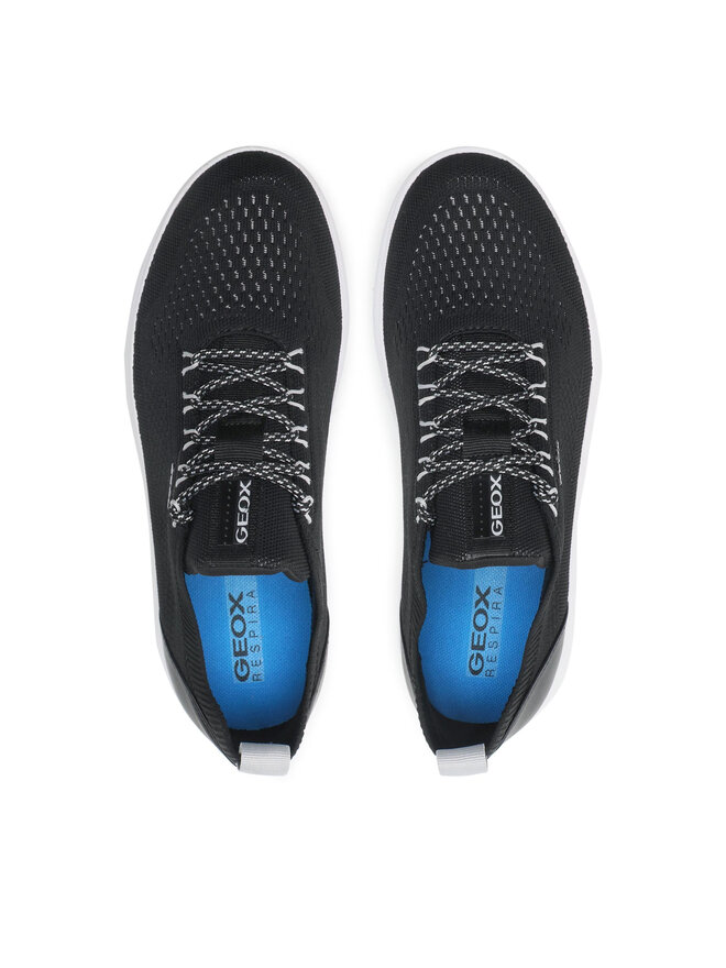 Geox Сникърси Geox U Spherica A U15BYA 0006K C9999 Черен