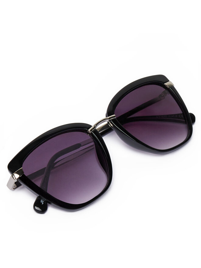 JENNY Okulary przeciwsłoneczne JENNY 4WF-023-SS25 Czarny