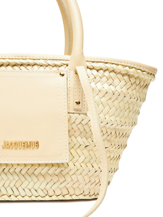 JACQUEMUS Bolso JACQUEMUS Le Petit Panier Soli 23E223BA0443060 Beis