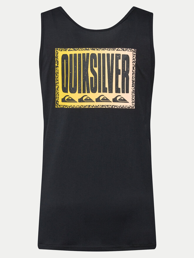 Quiksilver Quiksilver Tank top marškinėliai Long Fade Tank EQYZT07663 Juoda Regular Fit
