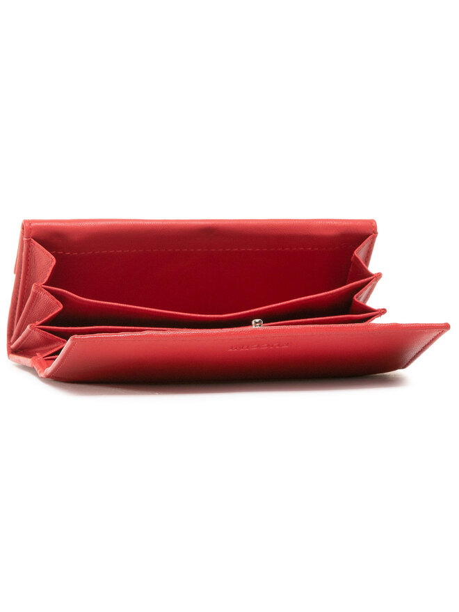 Puccini Голям дамски портфейл Puccini G002 Червен