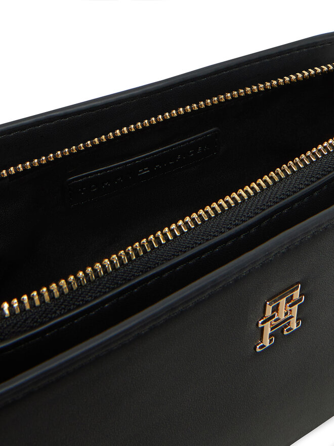 Tommy Hilfiger Kabelka Tommy Hilfiger Th Logotape Camera Bag AW0AW17229 Černá