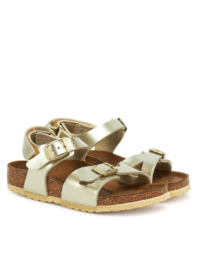 Birkenstock Sandalen Birkenstock Rio As Kids 1029540 S Goldfarben
