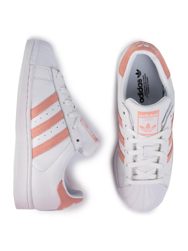 Sneakersy adidas Superstar W EF9249 Bia y eobuwie .pl