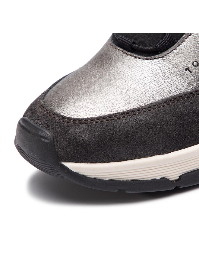 Cool leather debossed sneaker fw0fw04028 silver 000 on sale