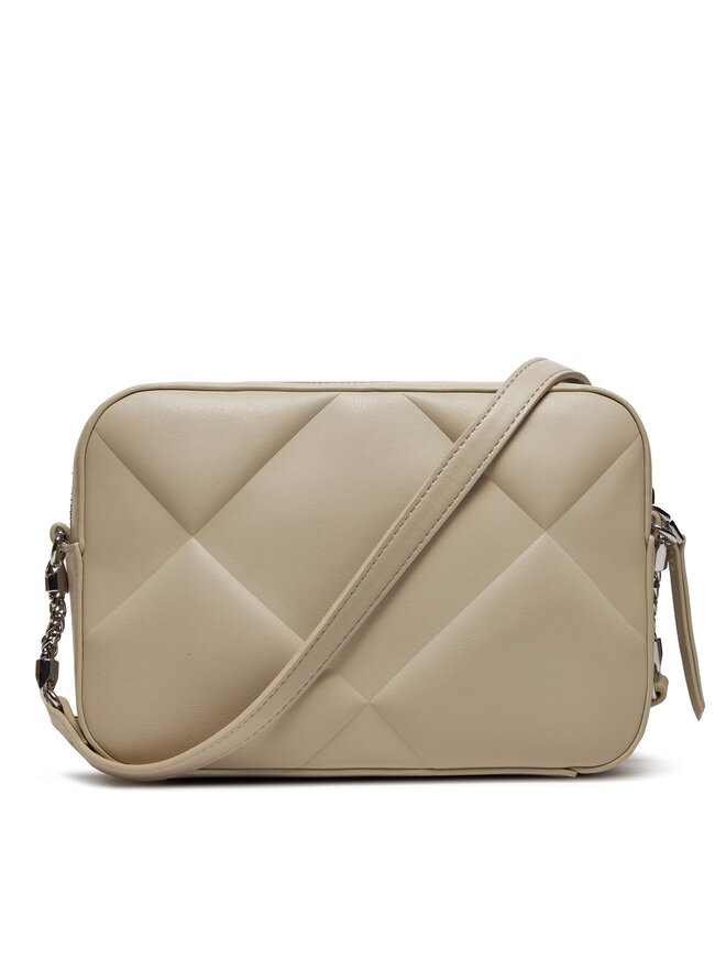 Calvin Klein Ročna torba Calvin Klein Quilt K60K611891 Bež