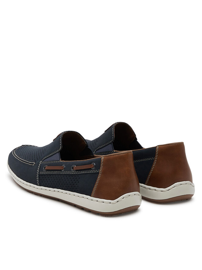 Rieker Pantofi Rieker 08866-15 Bleumarin