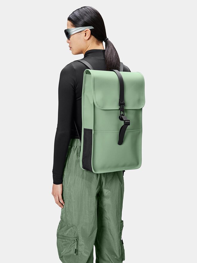 Rains Σακίδιο Rains Backpack W3 13000 Πράσινο