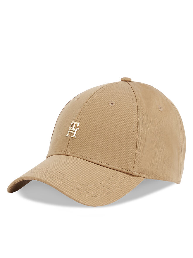 Tommy Hilfiger Kšiltovka Tommy Hilfiger Elevated Chic Cap AW0AW17128 Khaki