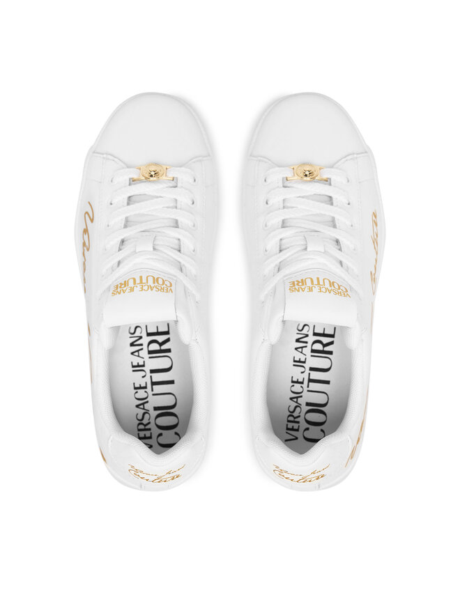 Versace Jeans Couture Снікерcи Versace Jeans Couture 80VA3SKL ZPB77 G03 Білий