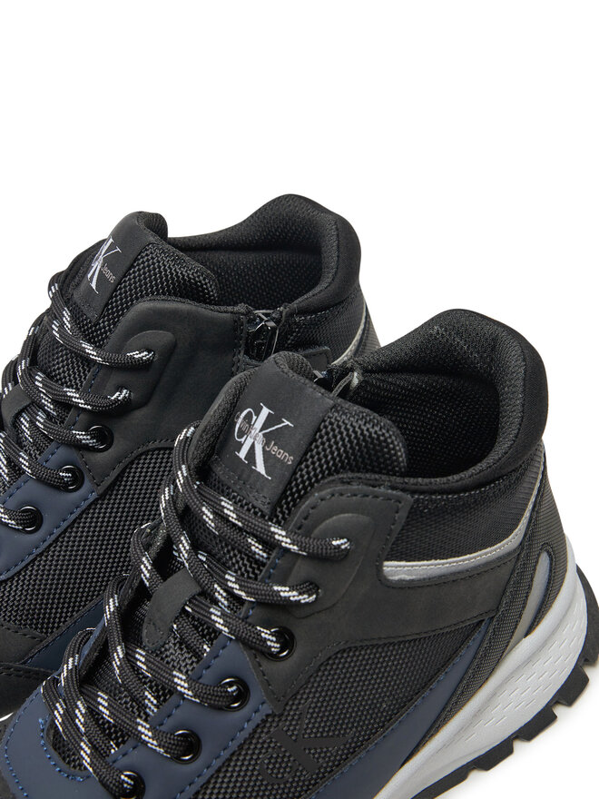 Calvin Klein Jeans Снікерcи Calvin Klein Jeans High Top Lace-Up Sneaker V3B9-81087-1492 S Чорний