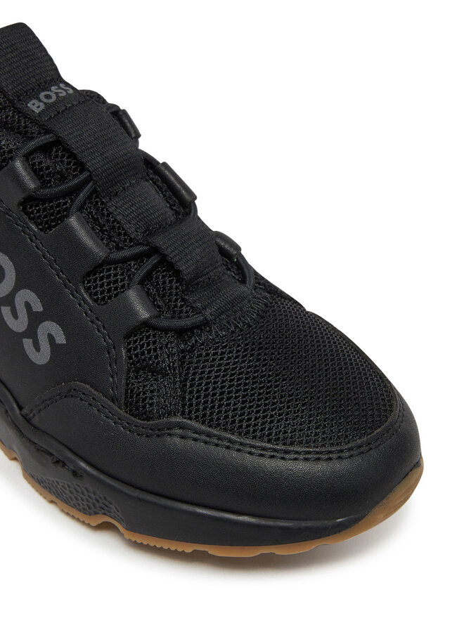BOSS Sneakersy BOSS J51648 M Černá