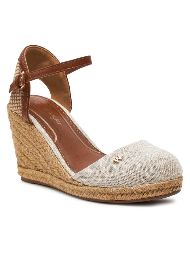Wrangler Espadryle Wrangler Brava Women Wedge 20241056 Beżowy