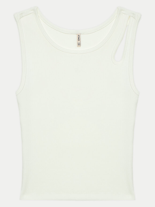 Kids ONLY Kids ONLY Felső Nessa 15263437 Fehér Tight Fit