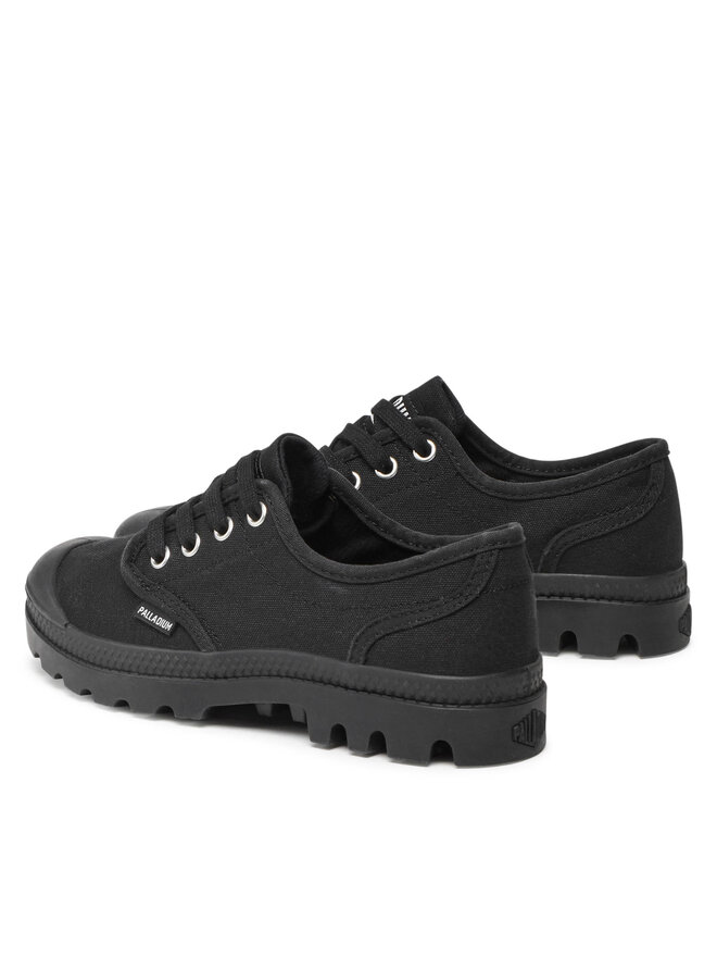 Palladium Plátěnky Palladium Pampa Oxford 92351-008-M Černá