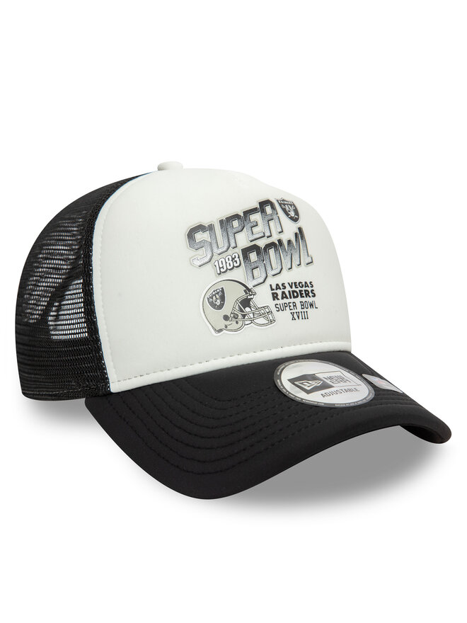 New Era Czapka z daszkiem New Era Las Vegas Raiders Superbowl 60595293 Biały