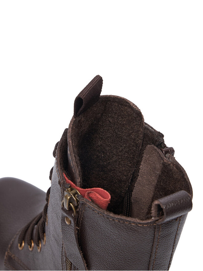 Lasocki Schnürschuhe Lasocki CEO-WI16-D-466-03 Braun