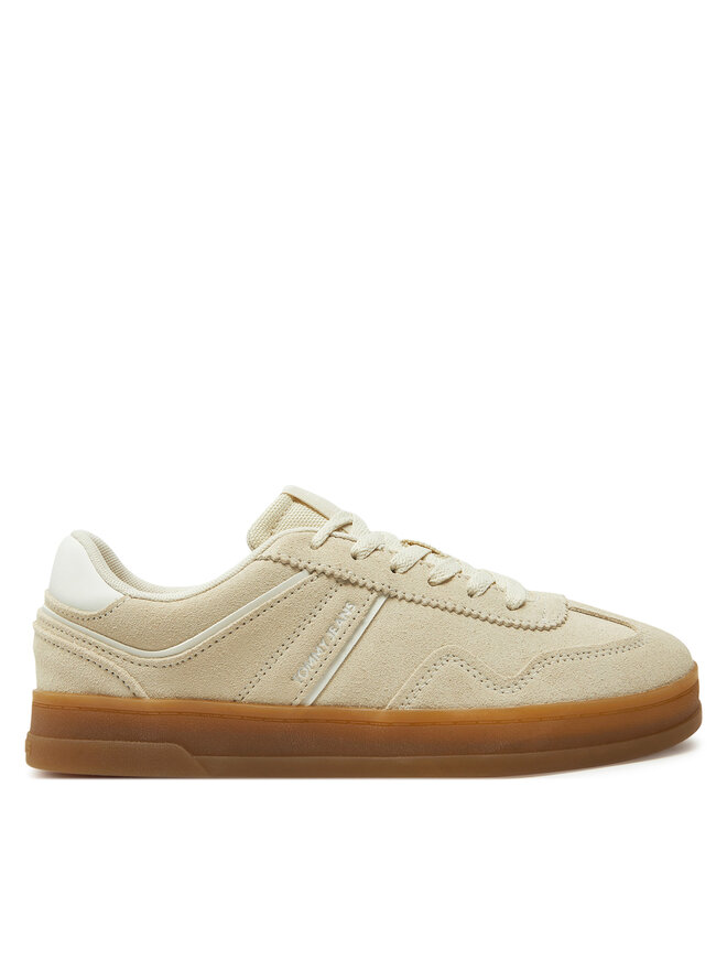 Tommy Jeans Sneakersy Tommy Jeans The Greenwich Suede EN0EN02696 Écru